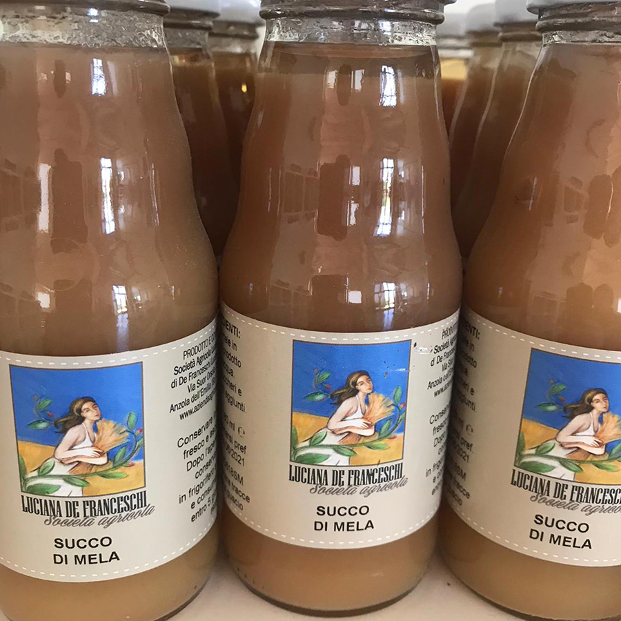 Succo di mela senza zucchero Azienda Agricola De Franceschi